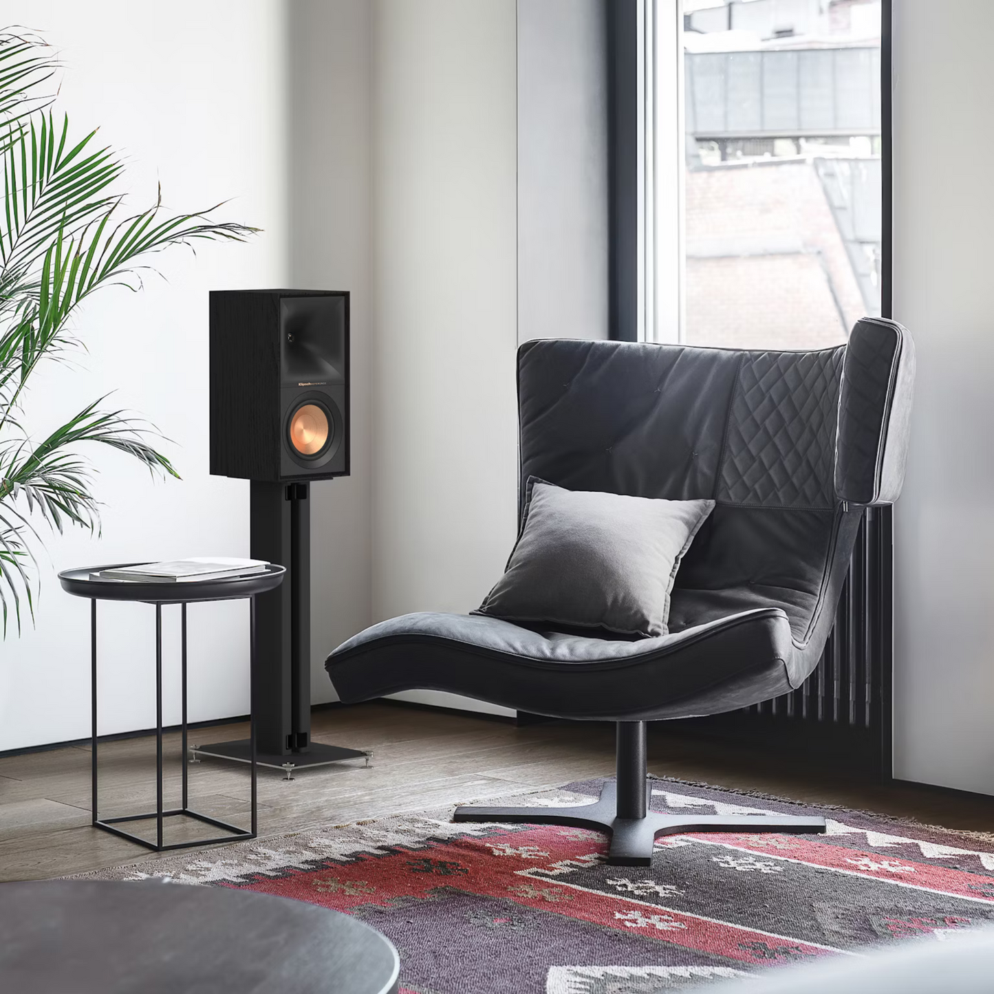 Klipsch Reference R-50M, kompaktna zvočnika, črna