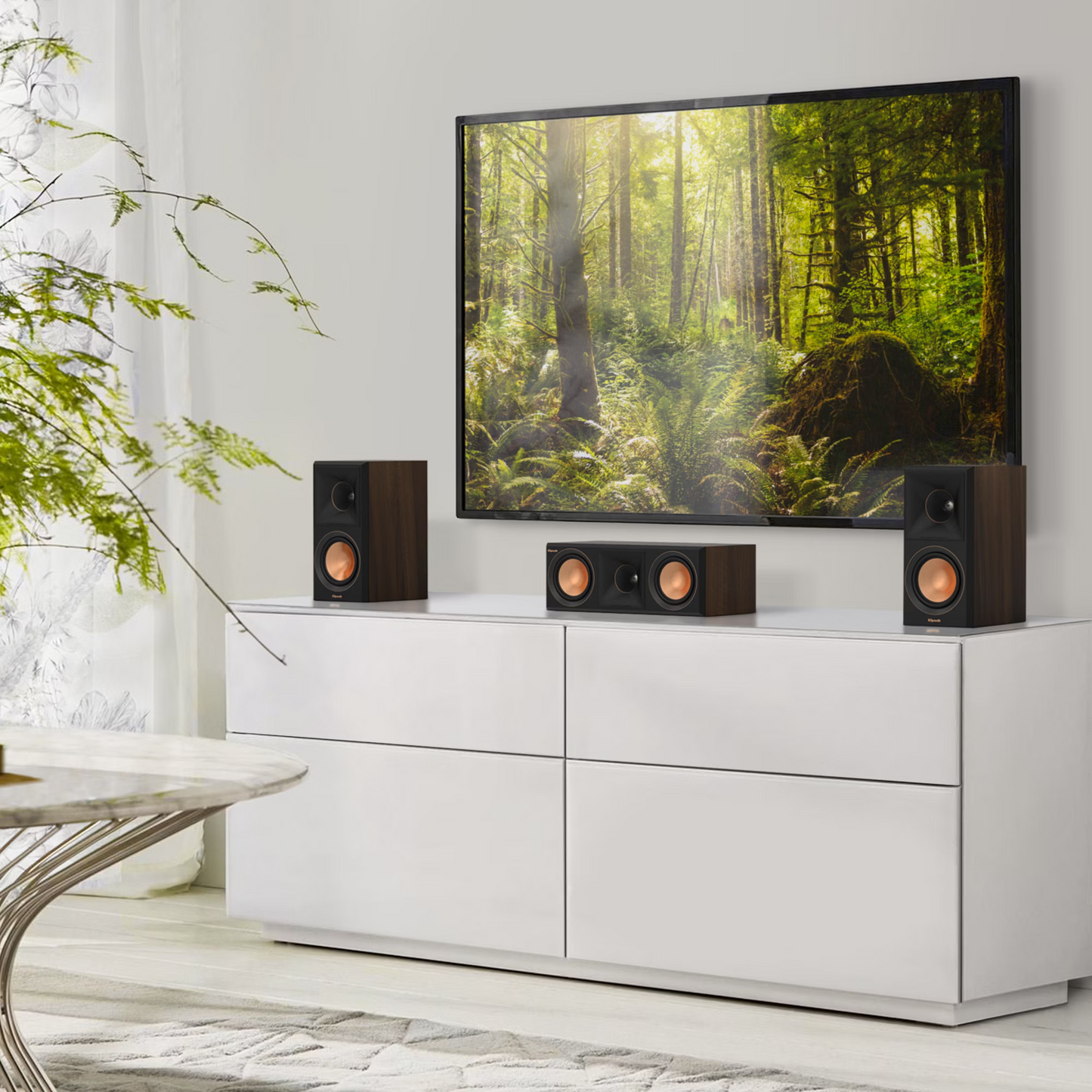 Klipsch Reference Premiere RP-500 M II, kompaktna zvočnika, ebony ali walnut