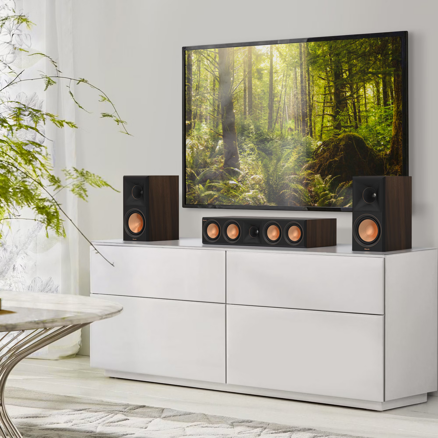 Klipsch Reference Premiere RP-504C II, Centralni zvočnik, ebony ali walnut