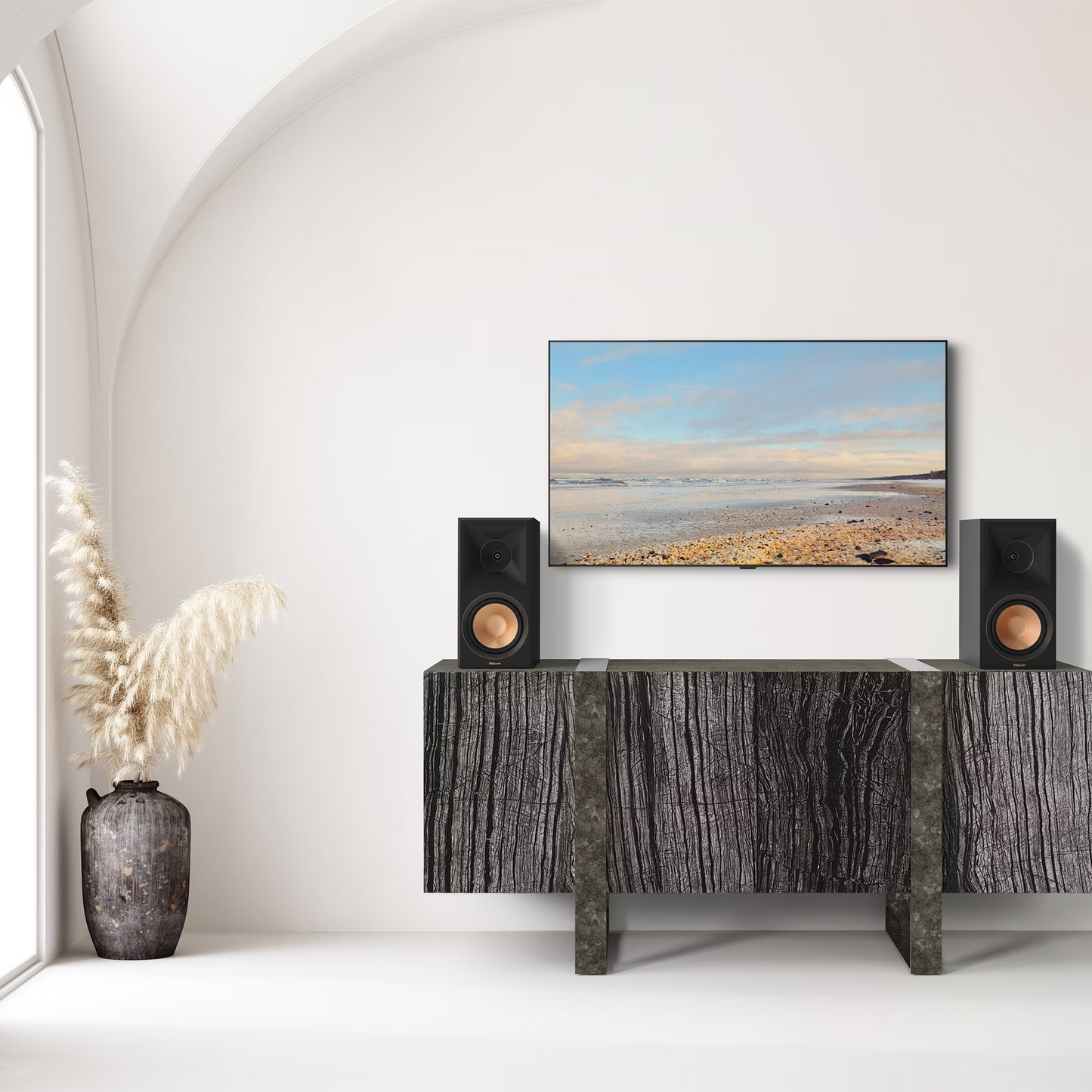 Klipsch Reference Premiere RP-600M II, kompaktna zvočnika, ebony ali walnut