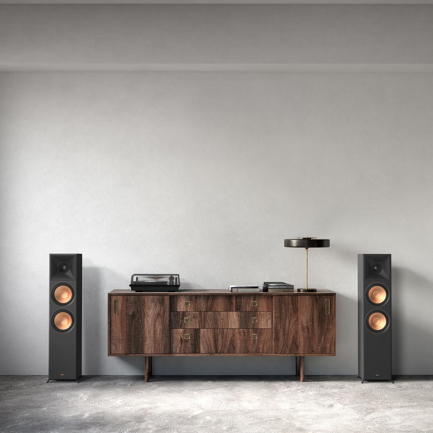 Klipsch Reference Premiere RP-8000F II, samostoječi zvočnik, ebony ali walnut