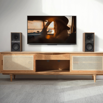 Klipsch Heritage The Sevens, 6.5" Aktivna zvočnika, mat črna ali oreh