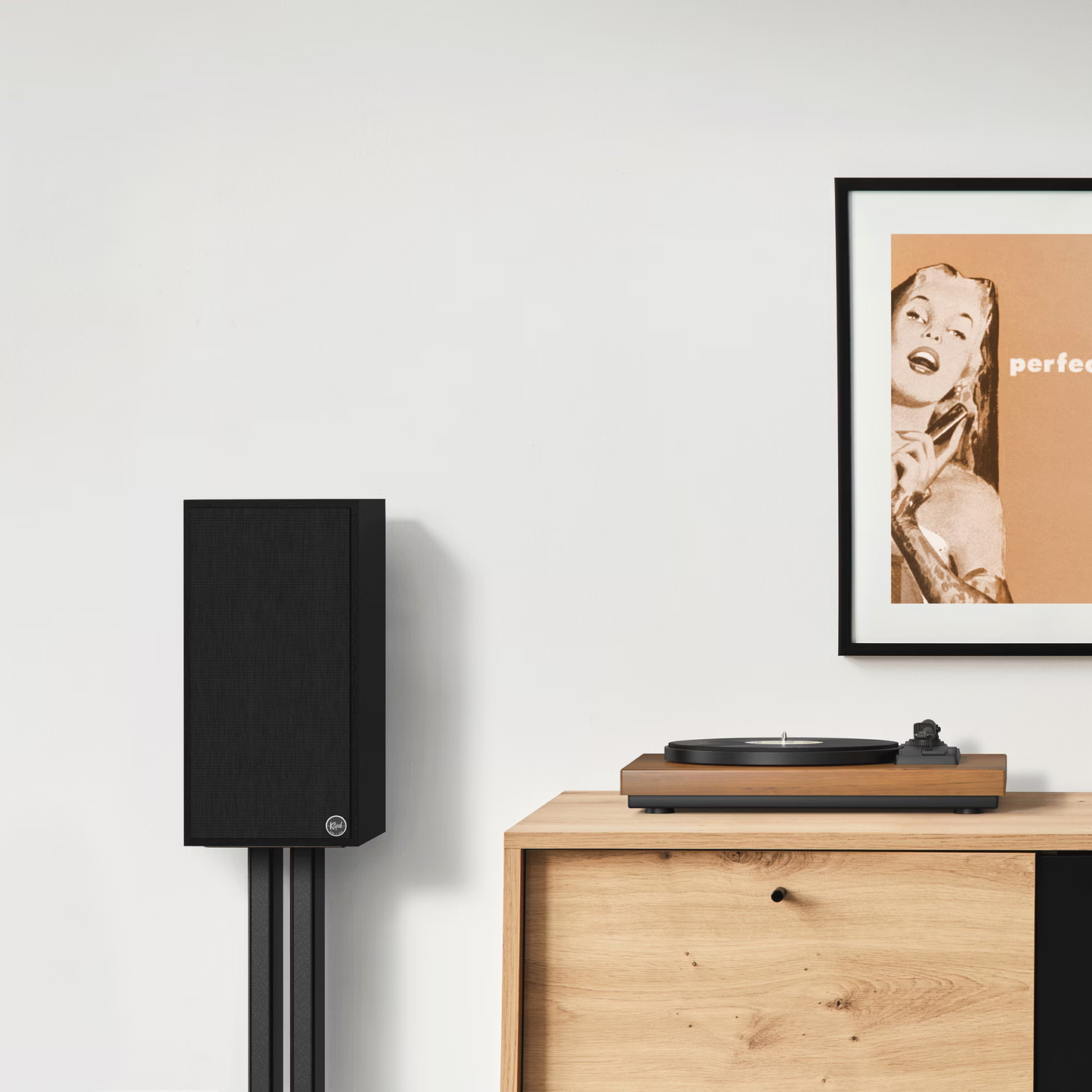 Klipsch Heritage The Sevens, 6.5" Aktivna zvočnika, mat črna ali oreh