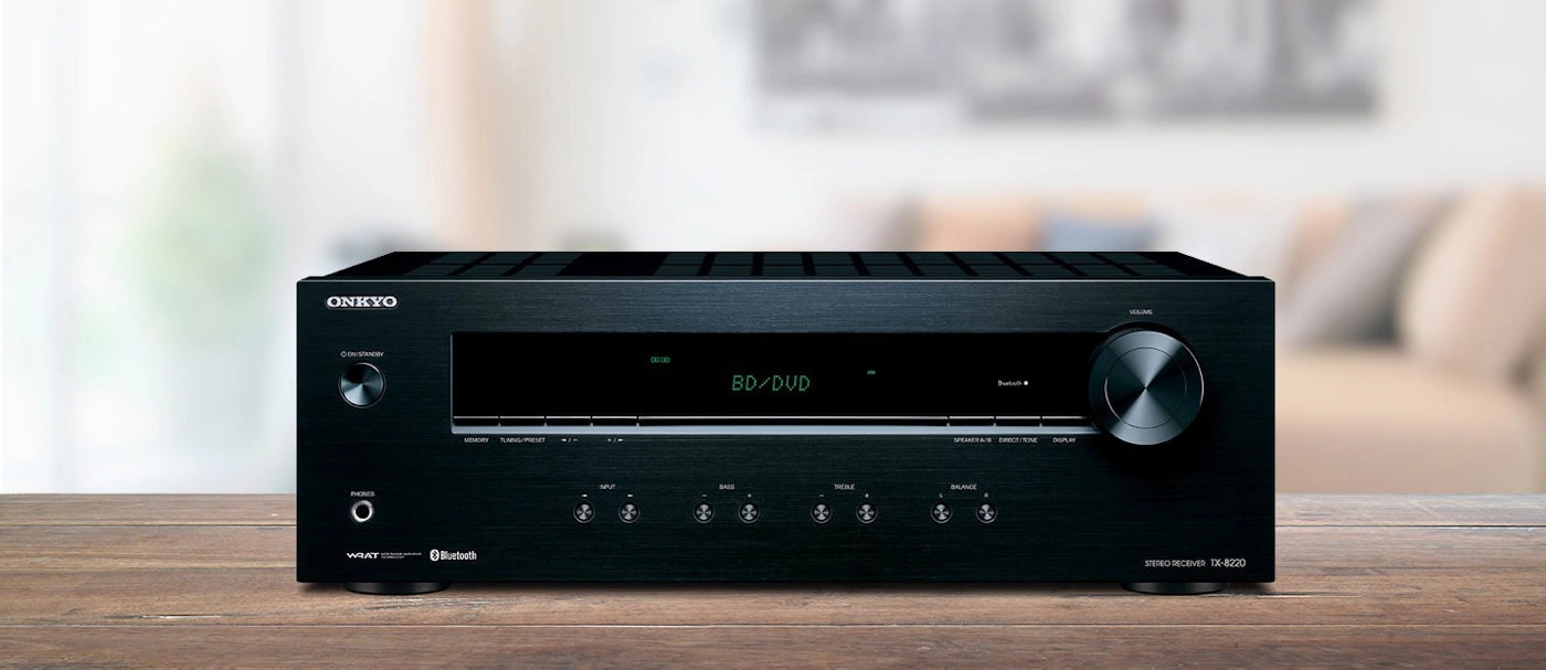 Onkyo TX-8220 stereo sprejemnik + Klipsch R-60M par pasivnih zvočnikov, komplet