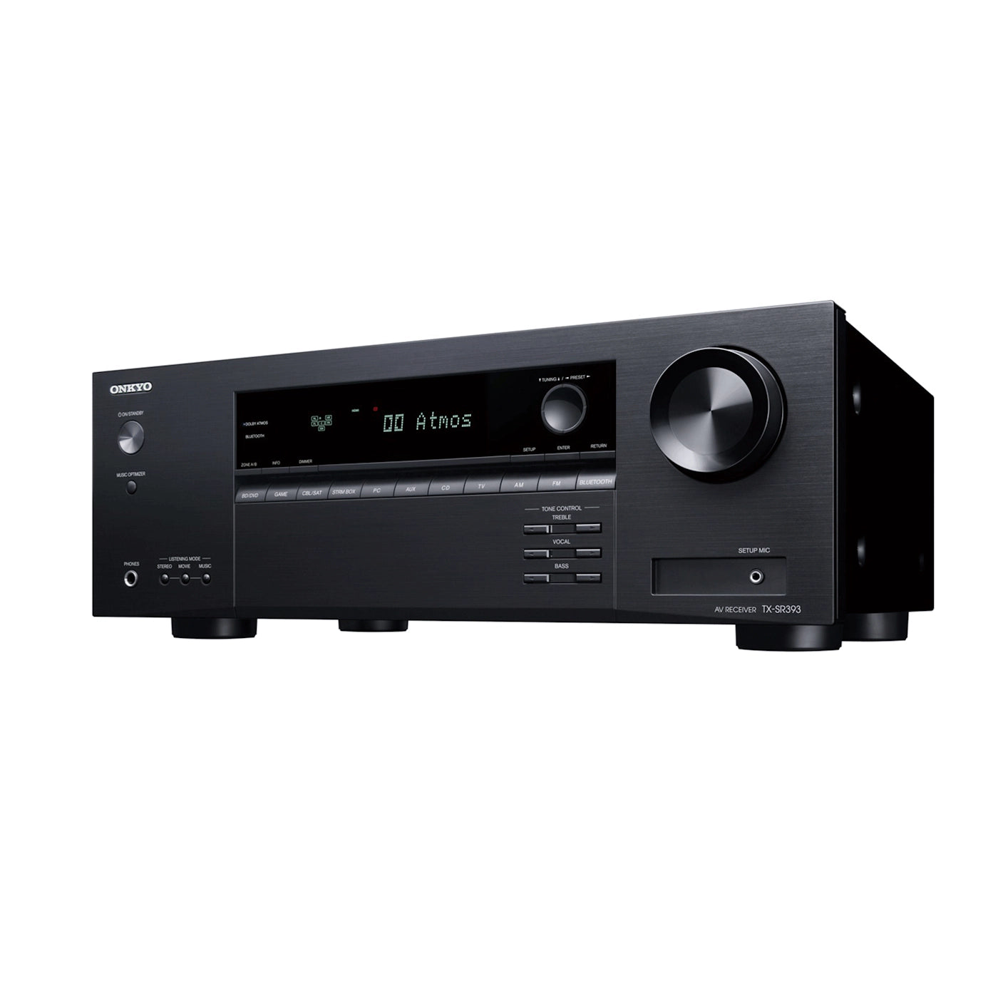 ONKYO TX-SR 393 5.2-kanalni AV sprejemnik, črn