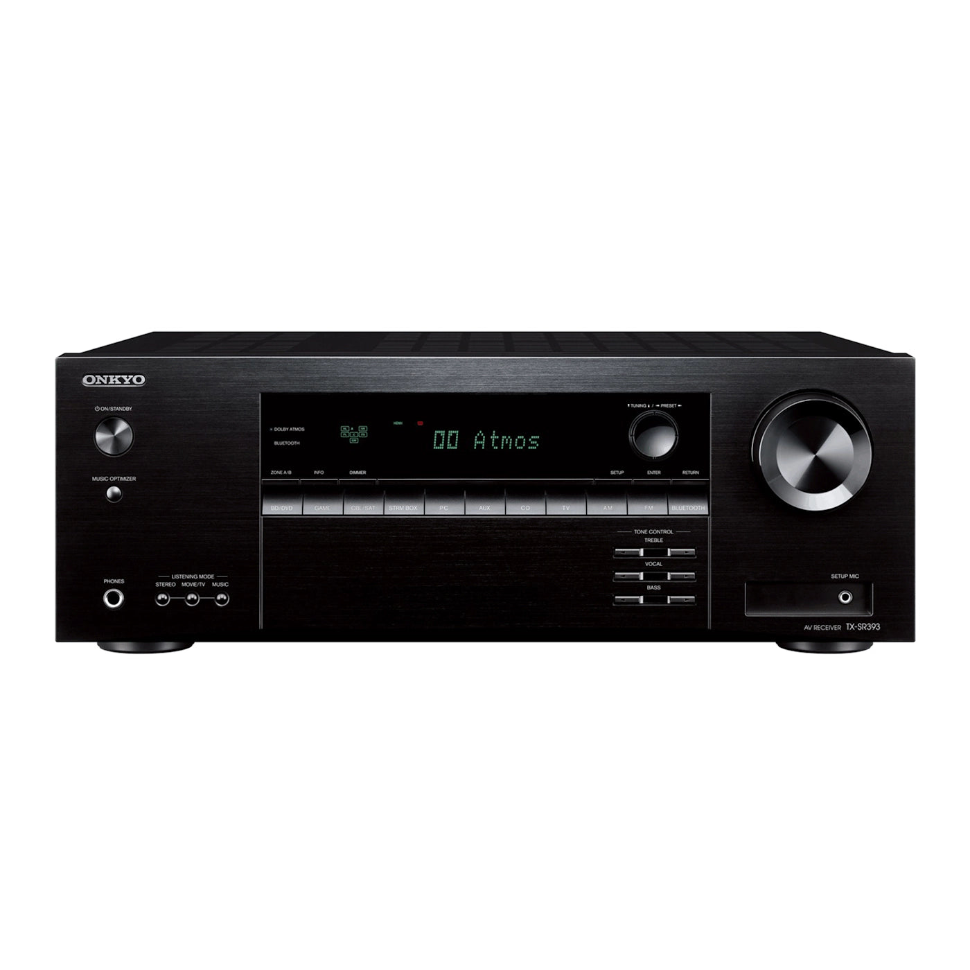 ONKYO TX-SR 393 5.2-kanalni AV sprejemnik, črn