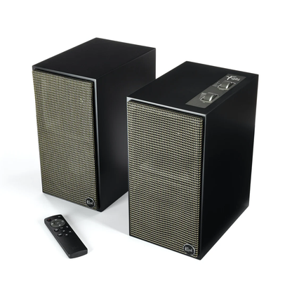 Klipsch Heritage The Fives, 4.5" Aktivna zvočnika, mat črna ali oreh