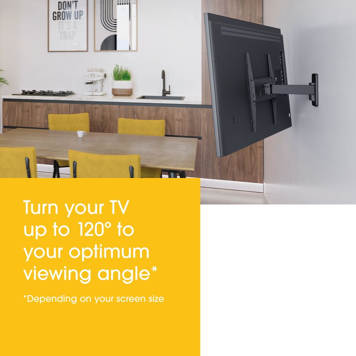 Vogels MA 2030 Full motion stenski TV nosilec 19" do 43", 120°+15°, 15kg